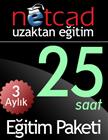 25 saat 3 aylık uzaktan eğitim paketi